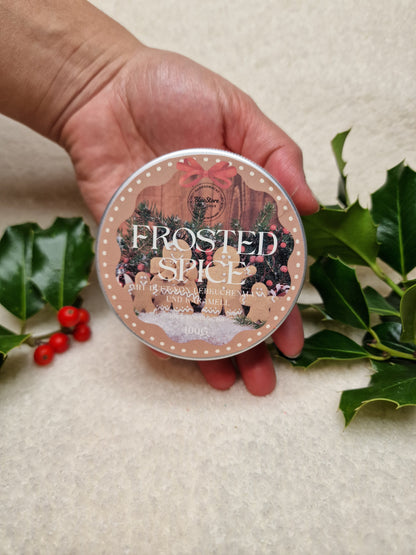 Frosted Spice – Sojawachskerze