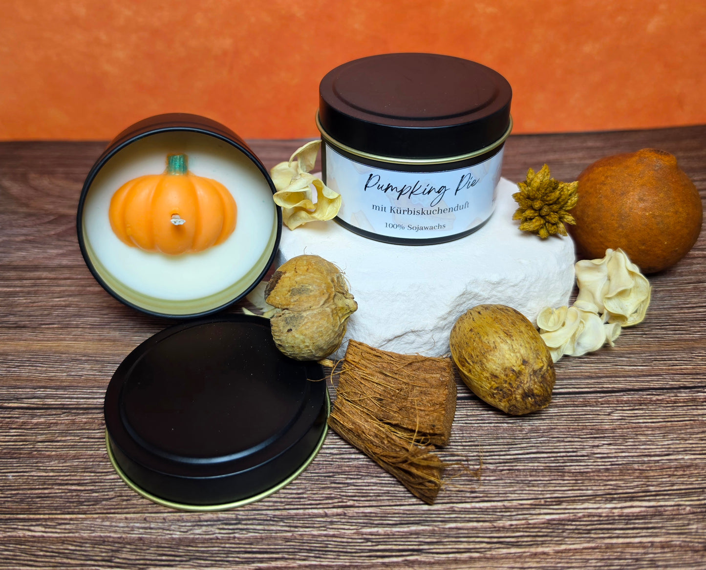 Pumpkin Pie – Duftkerze in Dose (71g)