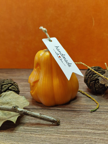 Halloween-Kürbiskerze