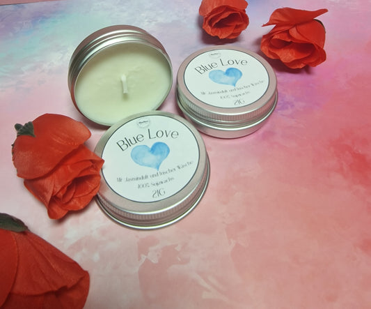 Blue Love – Duftkerze
