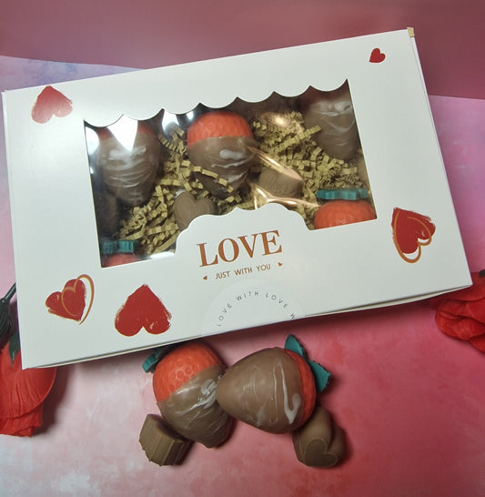 Wax Melts – Erdbeer-Pralinen